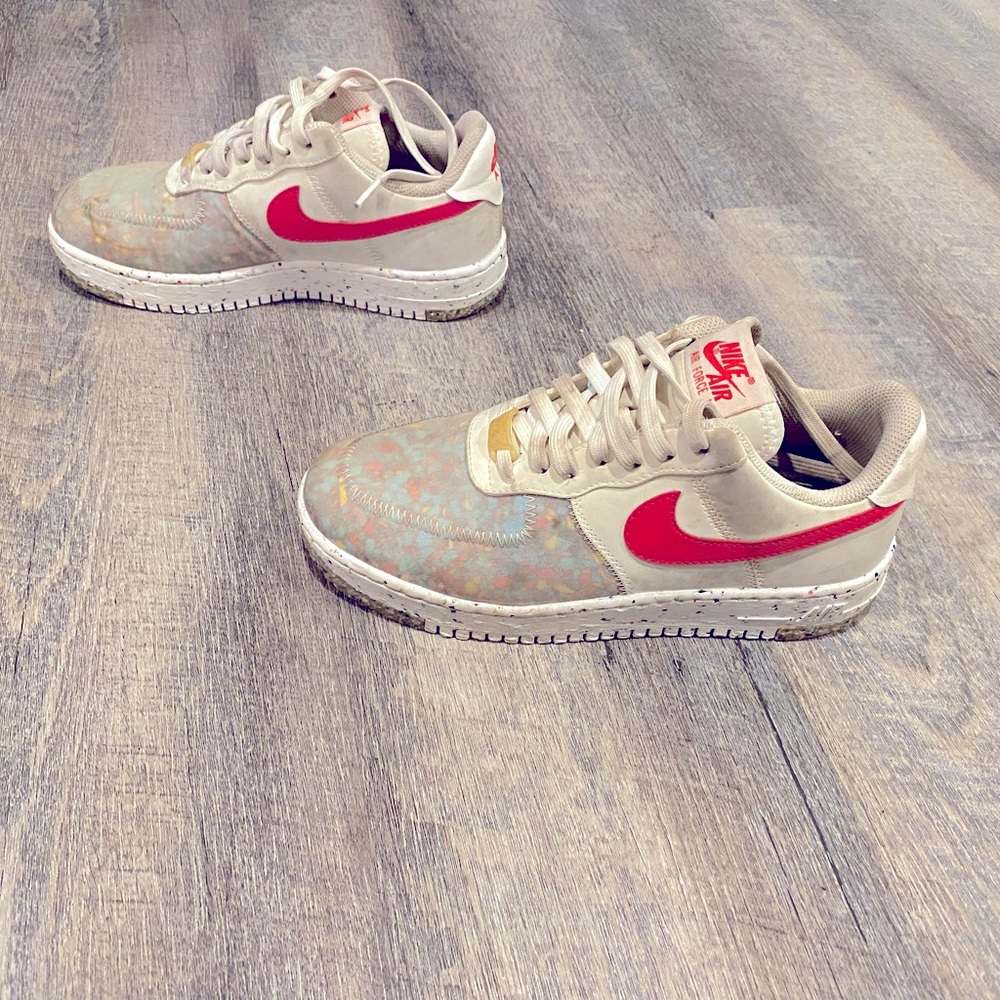 Air Force Nike women's  shoes worn less than 5 times since purchased new.